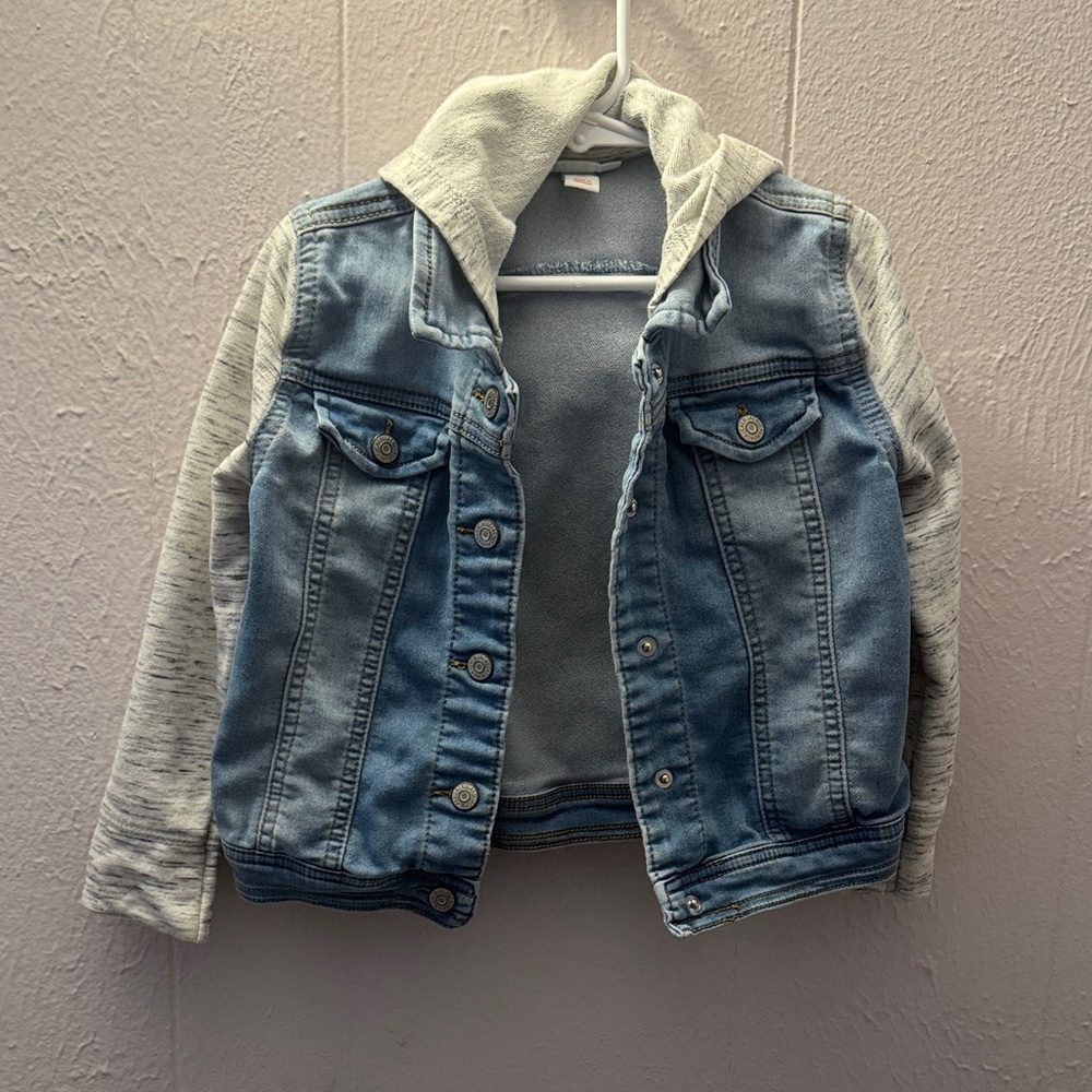 Cat & Jack Blue and Gray Jean Jacket